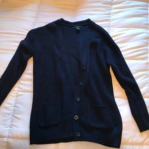 Navy Cardigan